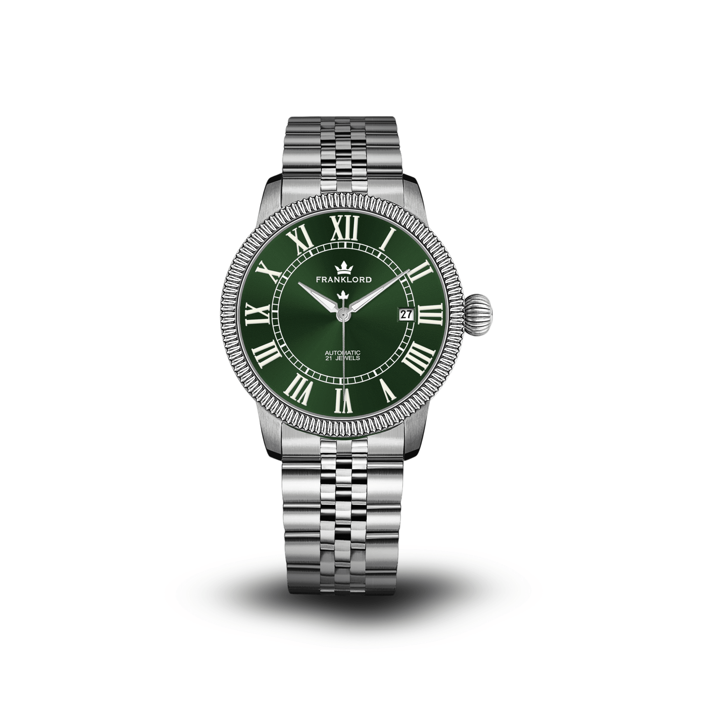 Franklord Majestic Aura – Emerald Grace | Luxury Automatic Watch