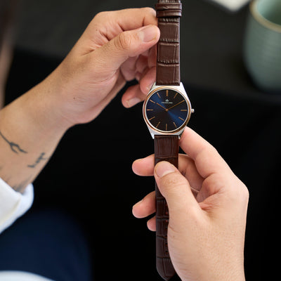 Franklord Swiss UltraThin - Cosmic Ocean | 5mm Ultra-Slim Luxury Watch