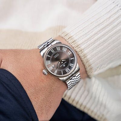 Franklord Majestic Aura – Graphite Mirage | Luxury Automatic Watch
