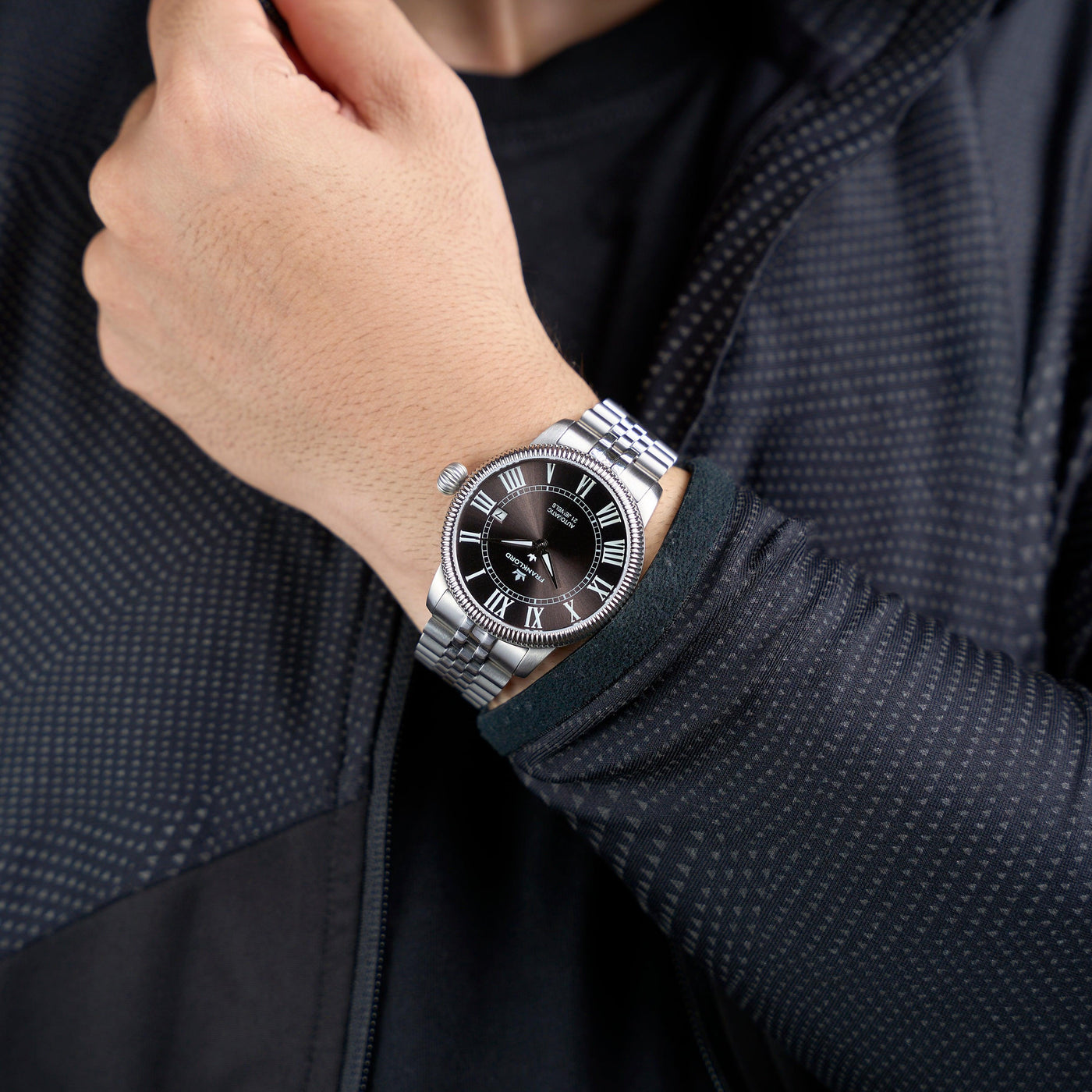 Franklord Majestic Aura – Graphite Mirage | Luxury Automatic Watch