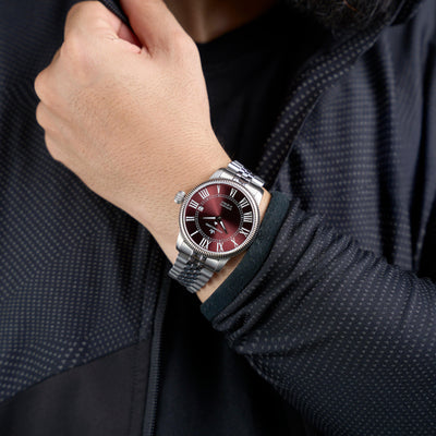 Franklord Majestic Aura – Ruby Glow | Luxury Automatic Watch