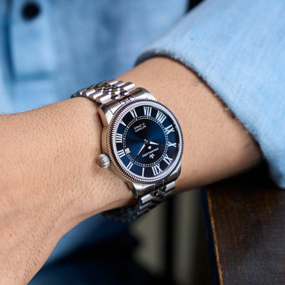 Franklord Majestic Aura – Constellation Blue | Luxury Automatic Watch