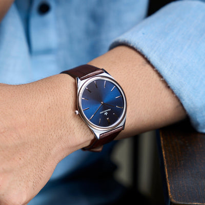 Franklord Swiss UltraThin - Cosmic Ocean | 5mm Ultra-Slim Luxury Watch