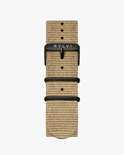 24mm Khaki Nylon Strap