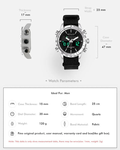 Hawk Silver Black Nylon