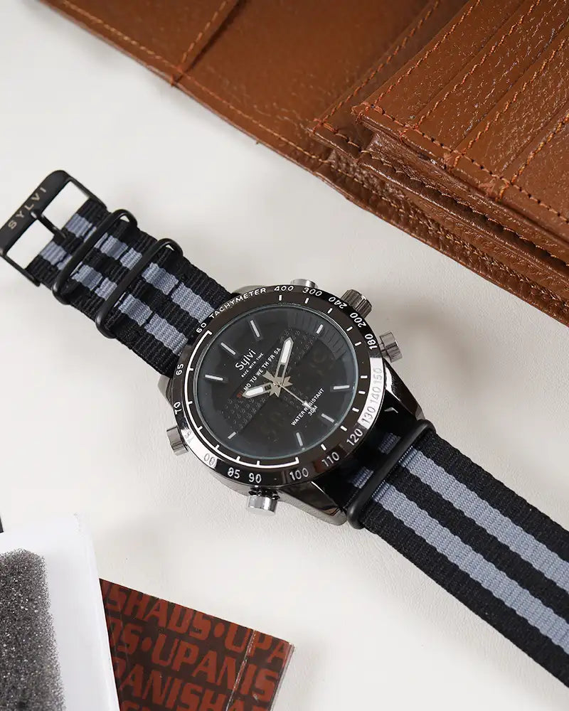 Certified Imperfect Hawk Grey Black Nylon