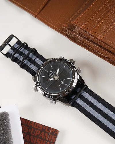 Certified Imperfect Hawk Grey Black Nylon