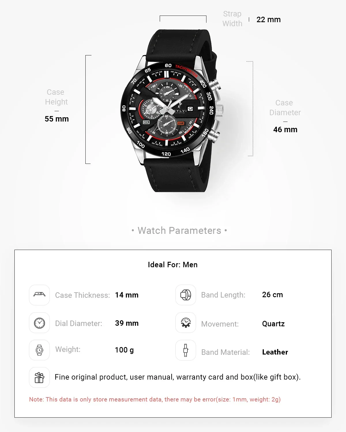 Timegrapher Black Red