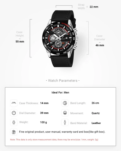 Timegrapher Black Red