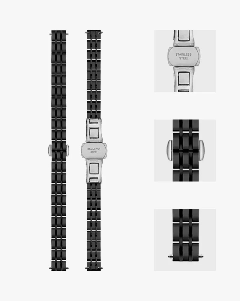 10mm Black Steel Strap
