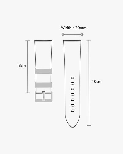 20mm Leather Strap