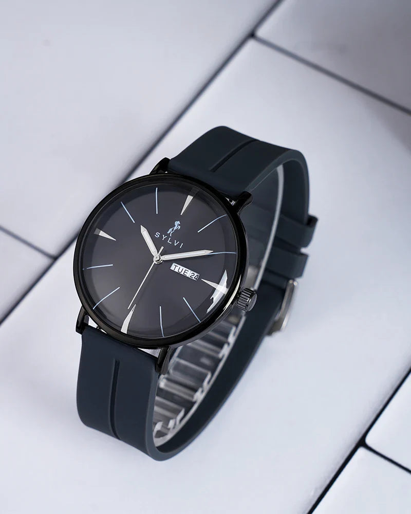 Elegadoom Black Grey Silicone