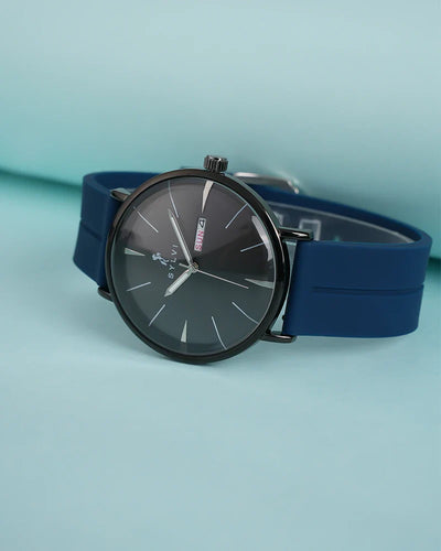 Elegadoom Black Blue Silicone
