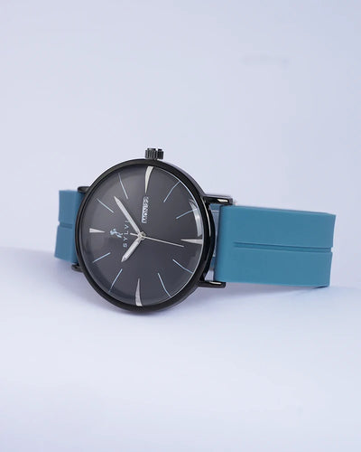 Elegadoom Black Sky Blue Silicone