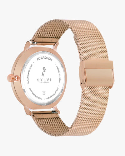 Elegadoom Black Rosegold Mesh