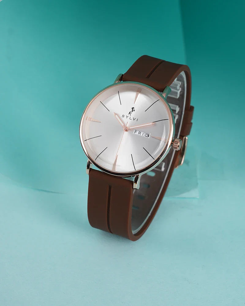 Elegadoom White Rosegold Coffee Silicone