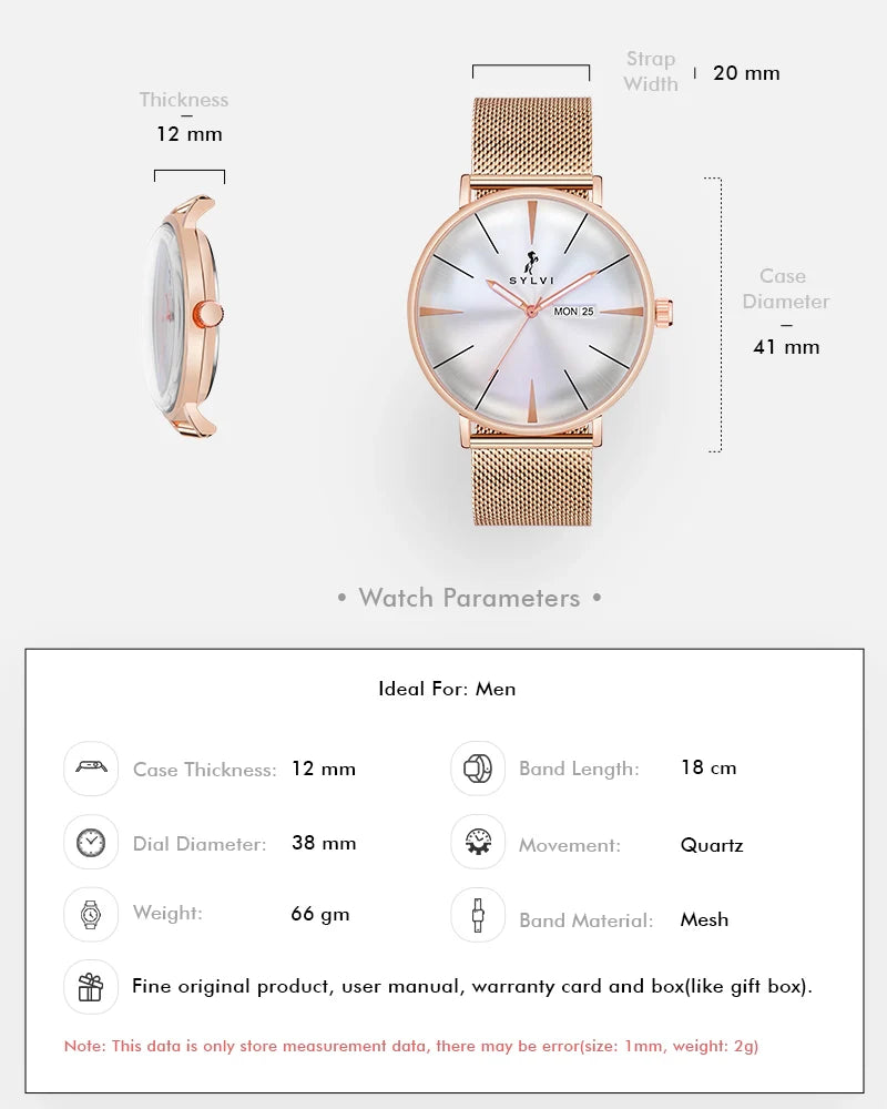 Elegadoom White Rosegold Mesh