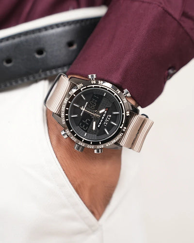 Certified Imperfect Hawk Black Khaki Nylon