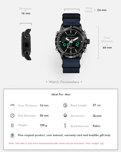 Certified Imperfect Hawk Black Navy Blue Nylon