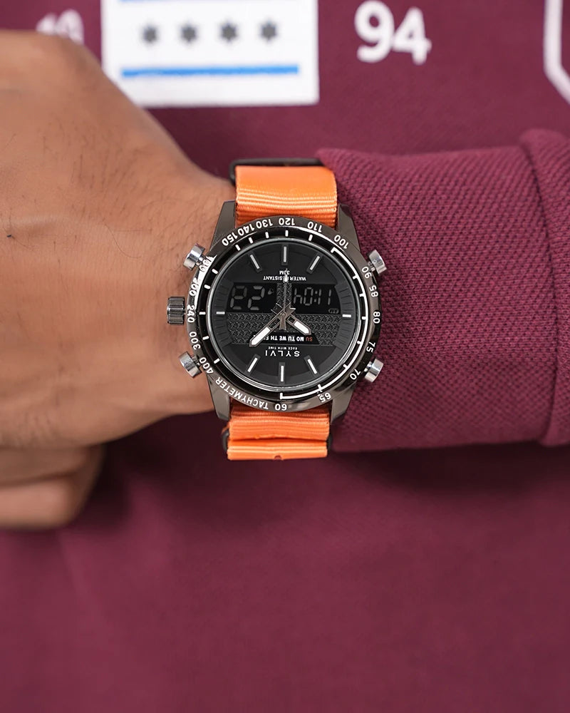 Certified Imperfect Hawk Black Orange Nylon
