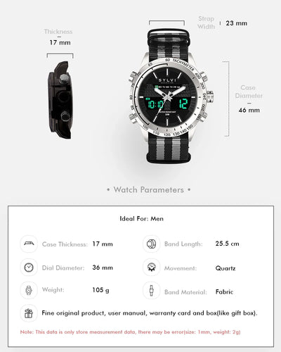 Certified Imperfect Hawk Silver Grey Black Nylon