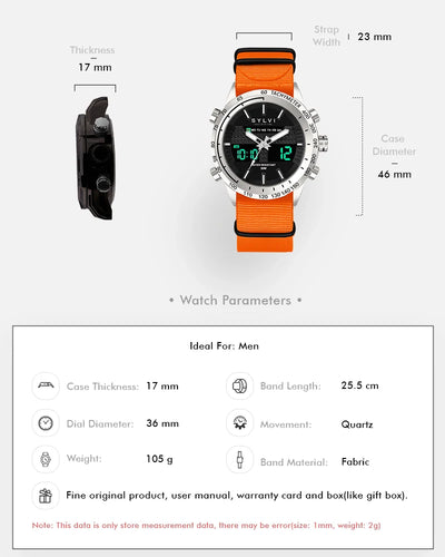 Certified Imperfect Hawk Silver Orange Nylon