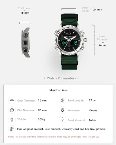 Certified Imperfect Hawk Silver Army Green Nylon
