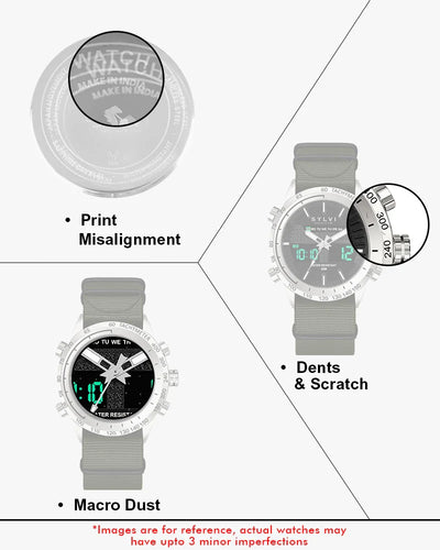 Certified Imperfect Hawk Silver Green Nylon