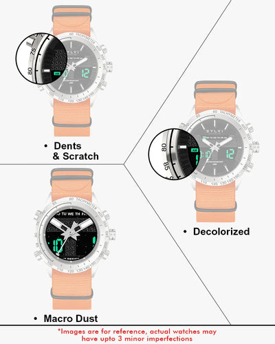 Certified Imperfect Hawk Silver Orange Nylon