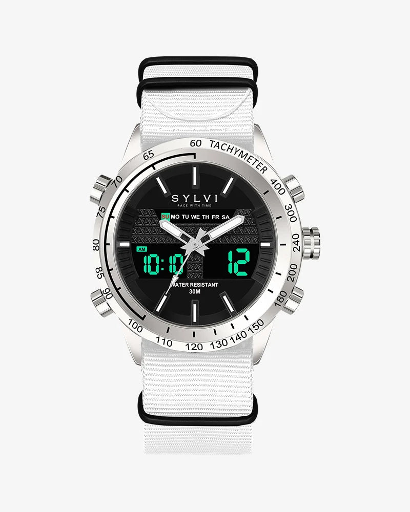 Certified Imperfect Hawk Silver White Nylon