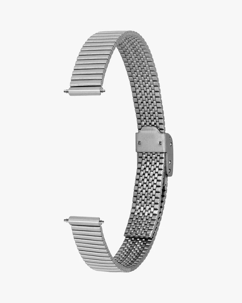 10mm Silver Mesh Strap