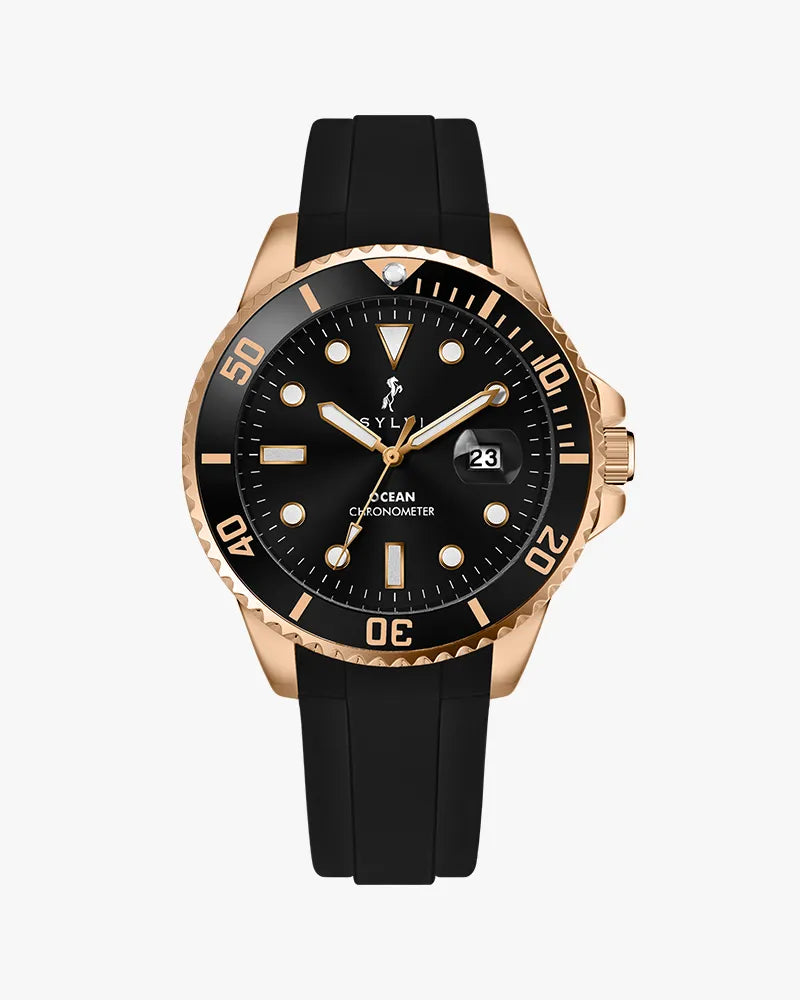 Ocean-X Black Rosegold
