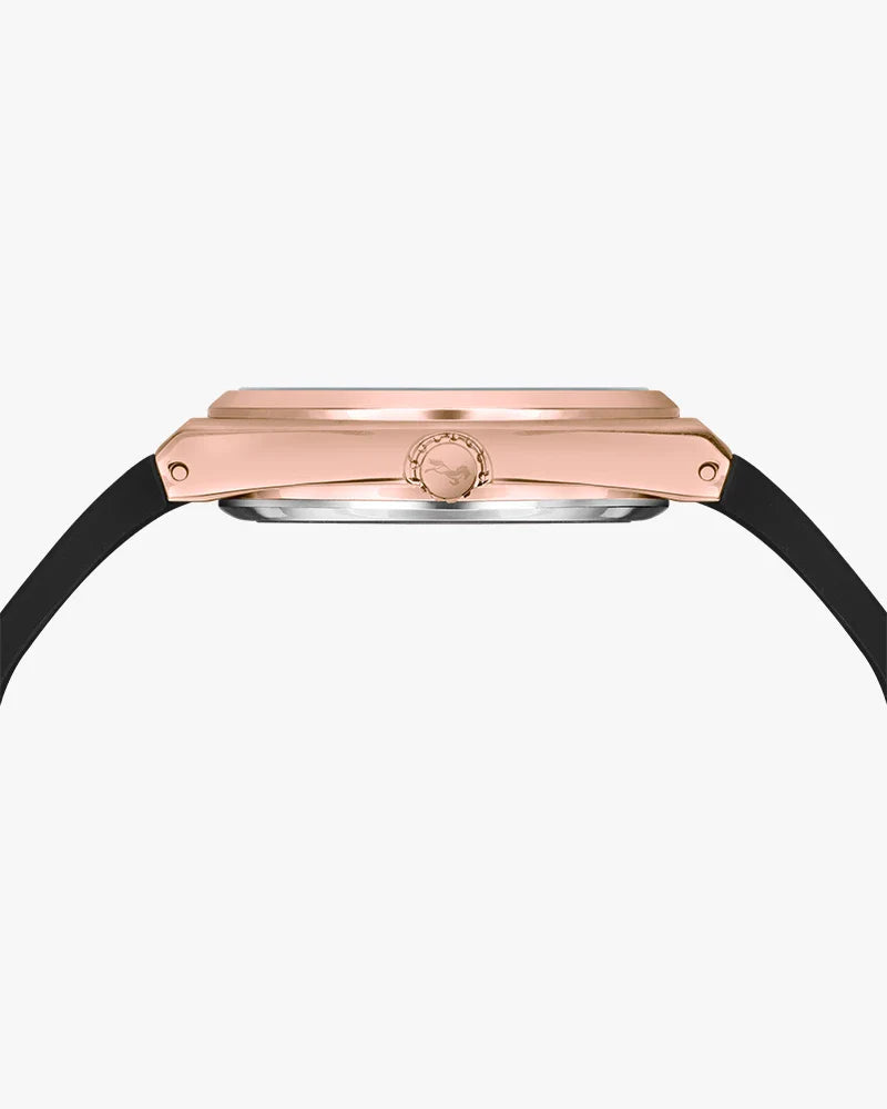 Professional Edge Black Rosegold Silicone