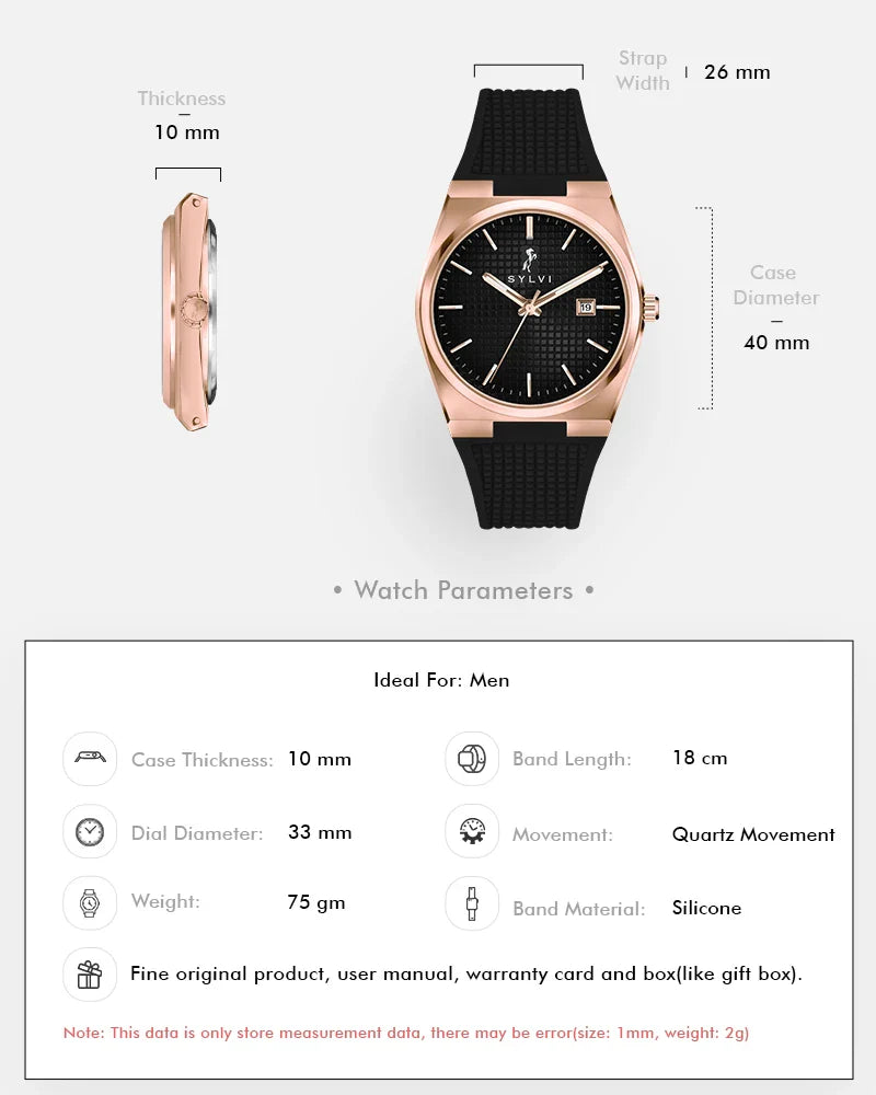Certified Imperfect Professional Edge Black Rosegold Silicone