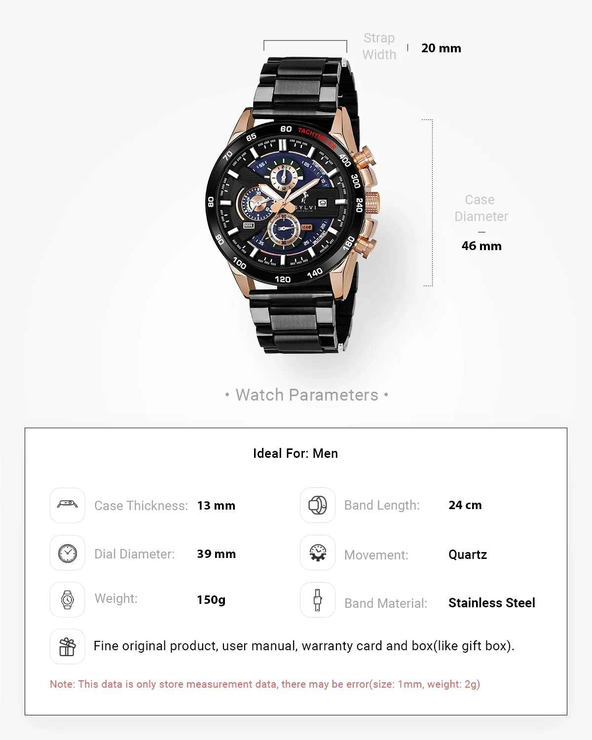 Timegrapher Black RG Steel