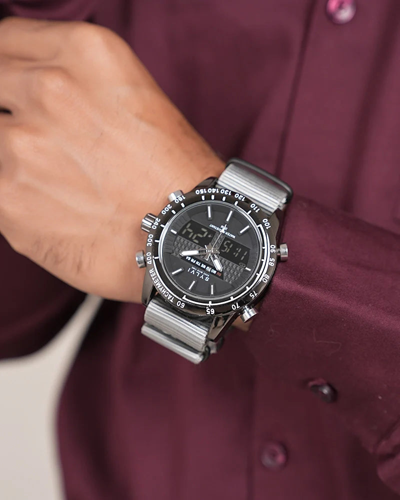 Certified Imperfect Hawk Black Grey Nylon