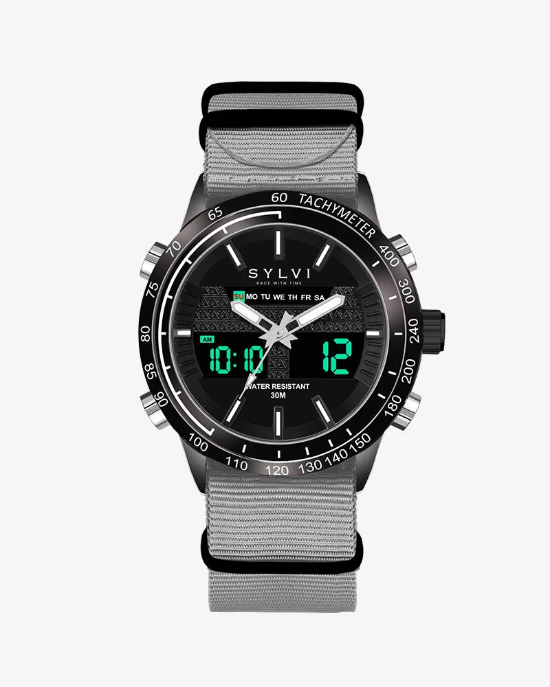 Certified Imperfect Hawk Black Grey Nylon
