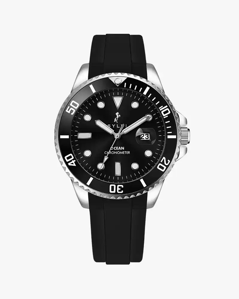 Ocean-X Black Silver