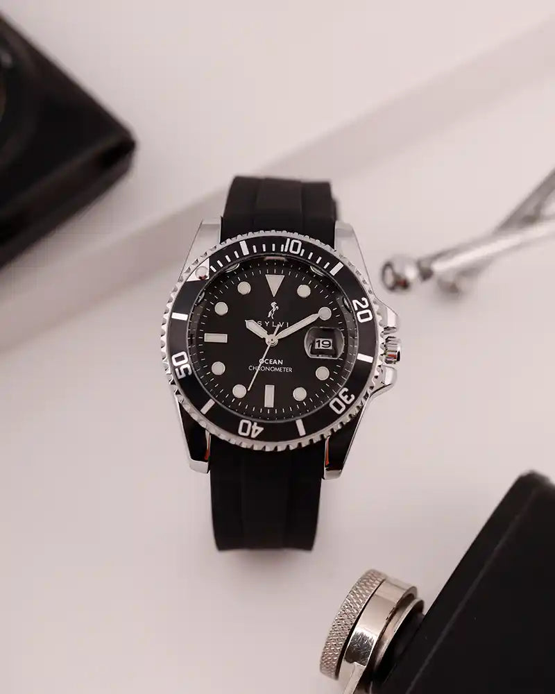 Ocean-X Black Silver