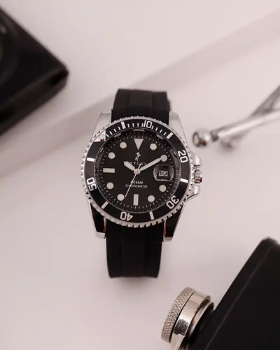 Ocean-X Black Silver