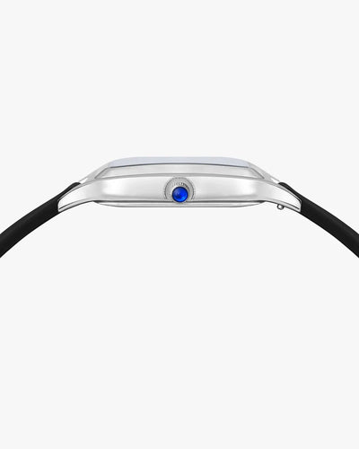 Opus Black Silver Silicone