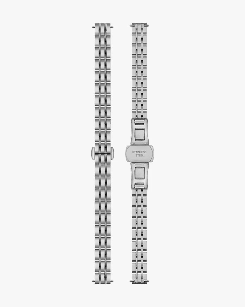 10mm Silver Steel Strap