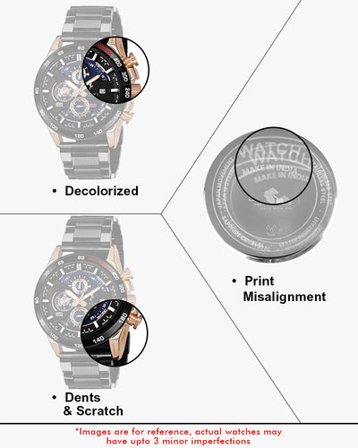 Certified Imperfect Timegrapher Black RG Steel