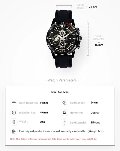 Timegrapher Gold Silicone