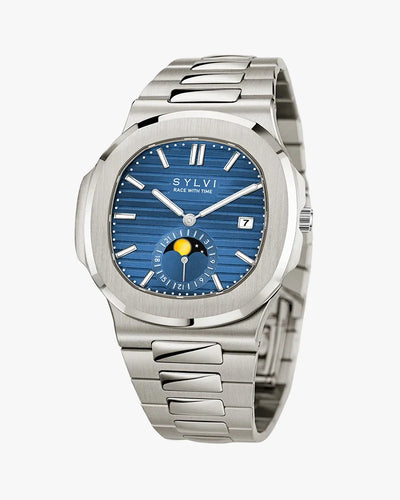 Urbane Moon Blue Silver