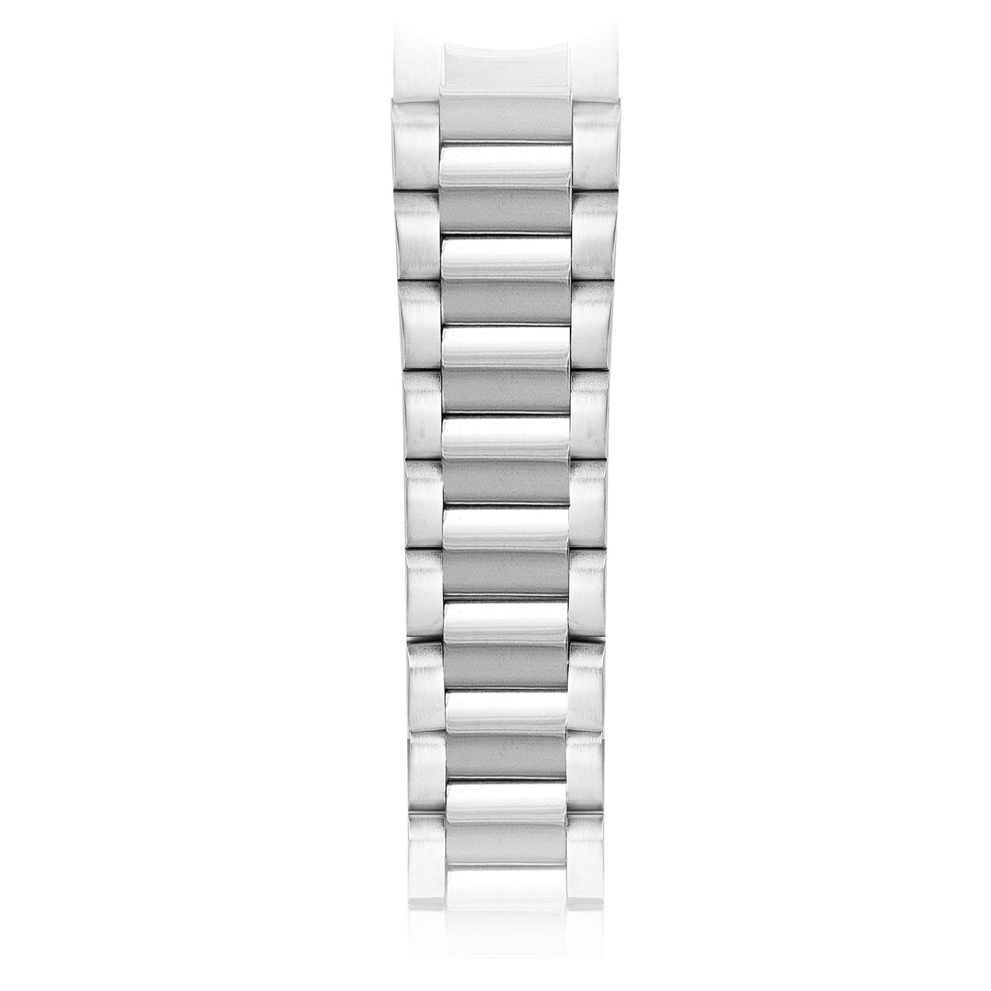 Franklord Stainless Steel Solid Watch Chain with Butterfly Buckle