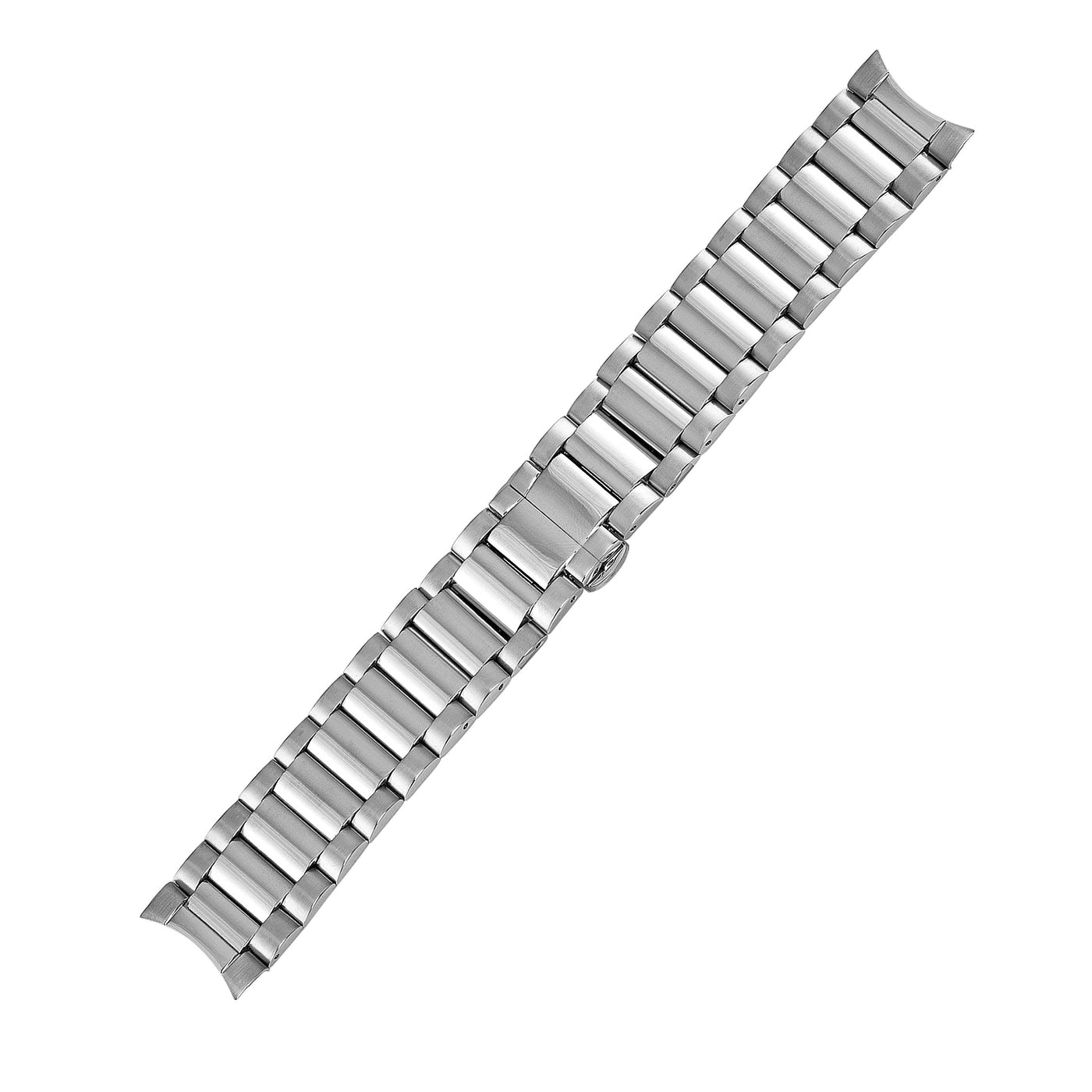 Franklord Stainless Steel Solid Watch Chain with Butterfly Buckle
