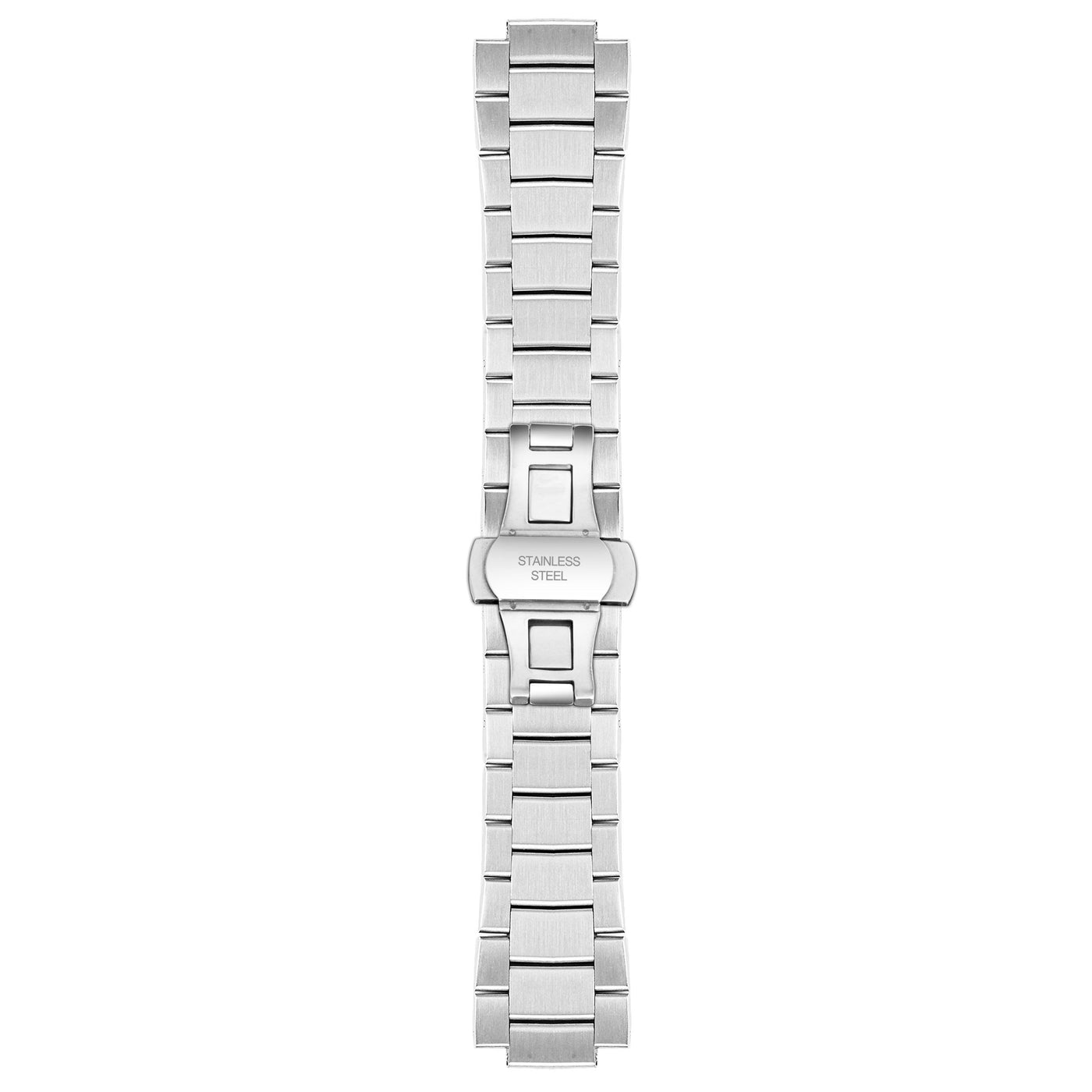 Franklord Stainless Steel Solid Watch Chain with Butterfly Buckle